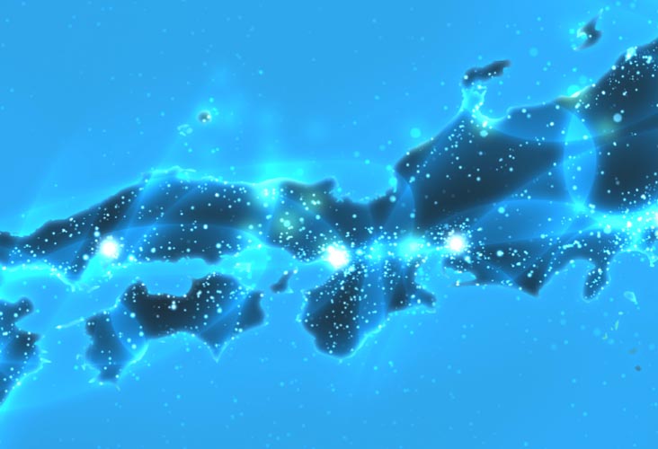 全国に展開する拠点分布イメージ図